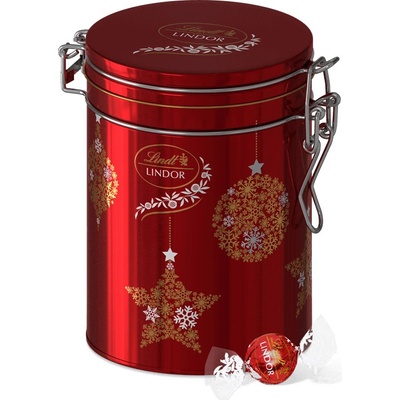 Lindt Lindor Mléčná čokoláda plechová dóza 150 g – Zbozi.Blesk.cz