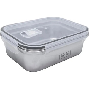 Nerthus КУТИЯ ЗА ХРАНА СТОМАНЕНА 800 ml nerthus (8436588859457)