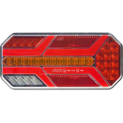 Sdružená LED lampa pravá zadní s dynamickými blinkry 12/24V, TRL30P