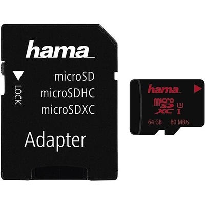 Hama microSDXC UHS-I 64 GB 123979