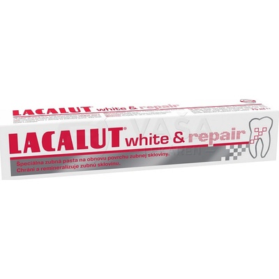 Lacalut White & Repair na obnovenie zubnej skloviny 75 ml