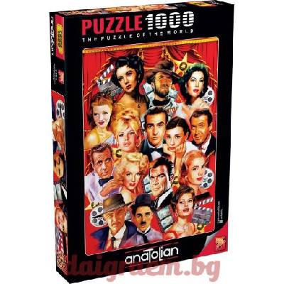 Anatolian Пъзел anatolian 1154 - 1000 части - Холивудски звезди (p1154)