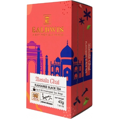 Ealdwin Masala Chai černý čaj 20 sáčků