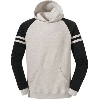 Jerzees Unisex mikina s kapucňou JZ97CR0 Oatmeal Heather