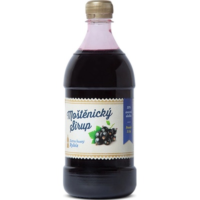 Moštěnický Sirup Čierne ríbezle 0,7 l