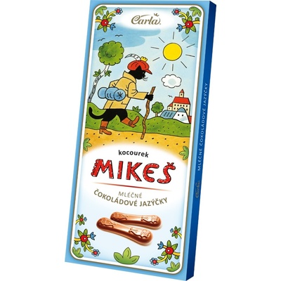 Carla čokoládové jazýčky mliečne Mikeš 50 g