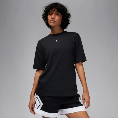 Nike Jordan Sport Women's Diamond Short-Sleeve Top - Black