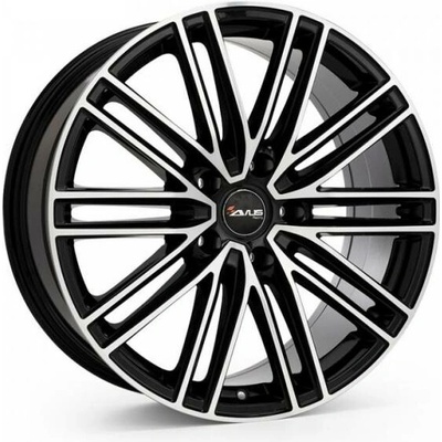 AVUS AC-M08 9x20 5x112 ET25 black polished
