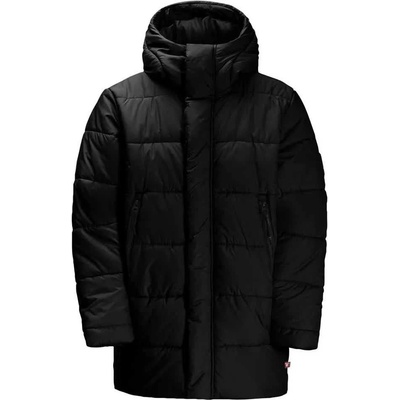 Jack Wolfskin Палто Jack wolfskin Teen Ins coat - Black (Granite Black)