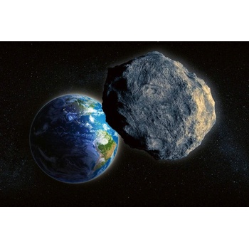 DIMEX ART s. r. o Флизелинов фототапет голям астероид 375 x 250 см