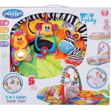 Playgro hracia podložka Safari 3v1