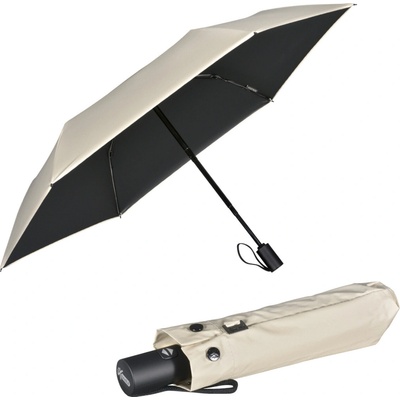 iX-brella Mini AC plně automatický deštník s UV a tepelnou ochranou béžová