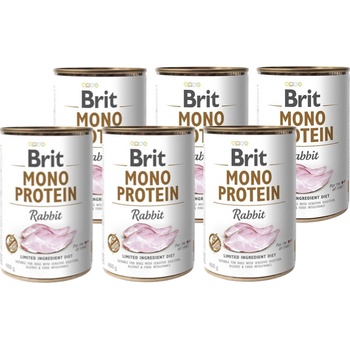 Brit Mono Protein Rabbit 6 x 400 g