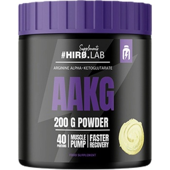 Hero. Lab AAKG Powder | Arginine Alpha-Ketoglutarate [200 грама] Лимон