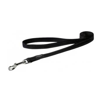 Rogz Classic Lead XL - Светлоотразителен повод за кучета 2.5 см. /1.2 метра черен