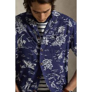 Ralph Lauren риза мъжка с вискоза (710B14282)
