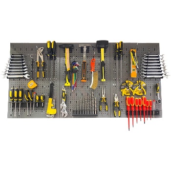 ТУНДЖА Стена перфорирана за инструменти 1200х600х0.8мм ТУНДЖА (9700605)