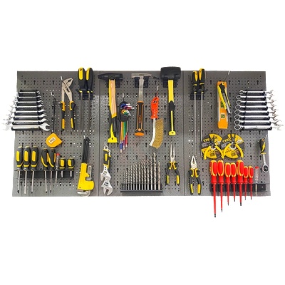 ТУНДЖА Стена перфорирана за инструменти 1200х600х0.8мм ТУНДЖА (9700605)