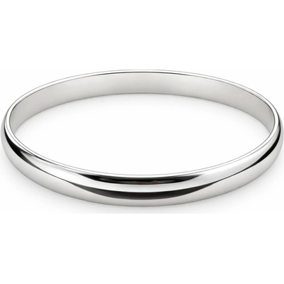 Solla Slim Bangle dámsky náramok z ocele 304 strieborný CH-Z-NR25