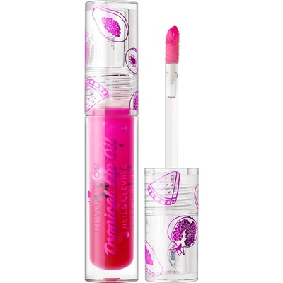 I Heart Revolution Tasty Tropical tónovací olej na pery pre hydratáciu a lesk Papaya 3,8 ml