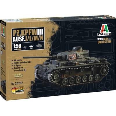 Italeri Pz. Kpfw. III Ausf. J//L/M/N 25757 1:56
