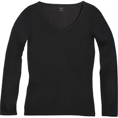 Icebreaker Дамско мериносово термобельо Icebreaker Women's Siren L/S Sweetheart Merino base layer - Black - размер XS (115-0451-0111)