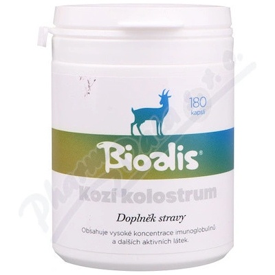 Bioalis Kozí kolostrum 180 kapsúl