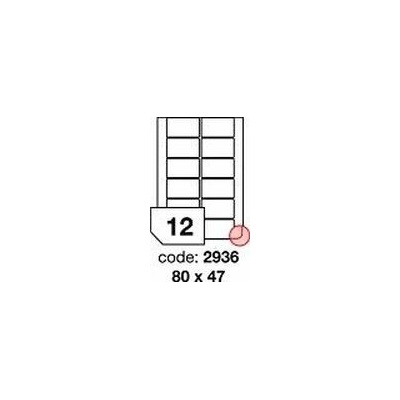 Rayfilm R0100.2936A A4 1200 etiket – Zbozi.Blesk.cz