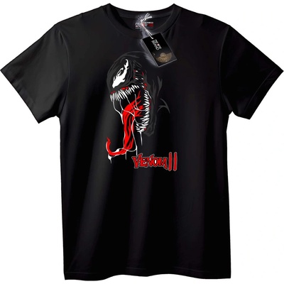 NOONEBRAND Тениска Venom II - M, Black