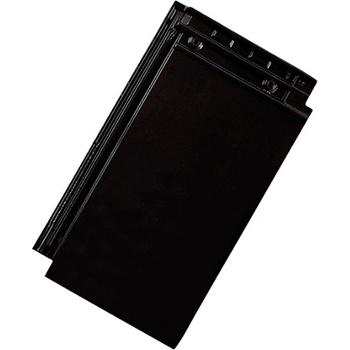 Tondach Figaro / Planoton 11 škridla veľkoformátová posuvná glazúra čierna