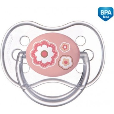 Canpol babies šidítko silikon New Born růžová 22582R