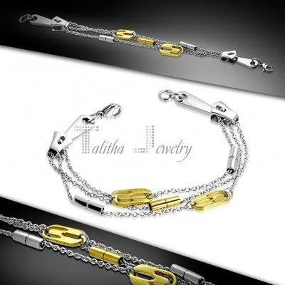 Talitha Оригинална двуцветна гривна