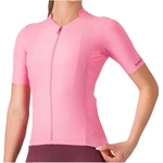 Castelli Дамска фланелка с къс ръкав за колоездене Castelli Women's Premio Evo Jersey Cycling jersey - Rosa Giro - размер XS (156-2383-0311)