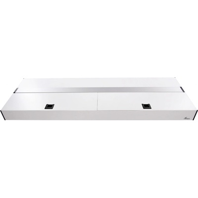 Diversa LED Expert 2 x 20W Akvarijní kryt hliníkový rovný bílý 100 x 40 cm