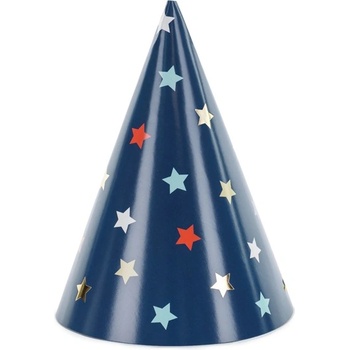 Party Deco Парти Шапки "Звезди" - (1 Пакет / 6 Бр. )