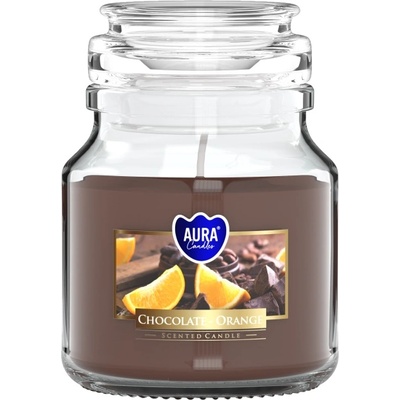 BISPOL Ароматна свещ Bispol Aura - Chocolate And Orange, 120 g (snd71-340)