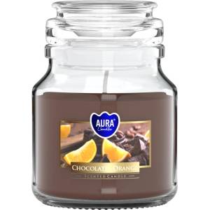 BISPOL Ароматна свещ Bispol Aura - Chocolate And Orange, 120 g (snd71-340)