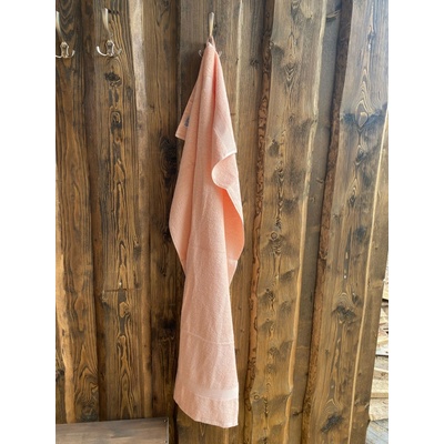 Beluto Bavlněný ručník do sauny meruňkový 70 x 140 cm