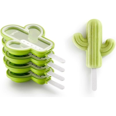 Lékué Tvořítka na zmrzlinu ve tvaru kaktusu Lékué Cactus popsicles 4ks