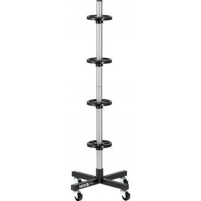 MOBILNÍ STOJAN PRO PNEUMATIKY – NA KOLEČKÁCH | Zboží Auto