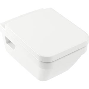 Villeroy & Boch Комплект за WC, Architectura, 370 х 530 х 316mm, тоалетна чиния 5685R001 Direct Flush + седалка със забавено падане 9M58S101, alpin white (5685HR01)