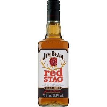JIM BEAM RED STAG Black Cherry 1 l (holá láhev)