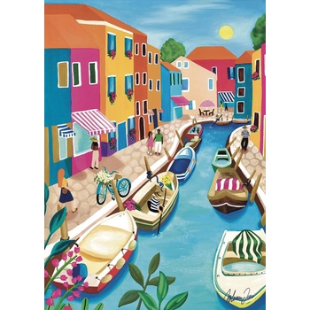 Image 1 of Pieces & Peace - Puzzle Burano 1000 - 1 000 piese