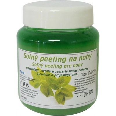 Top Gold solný peeling na nohy 550 g