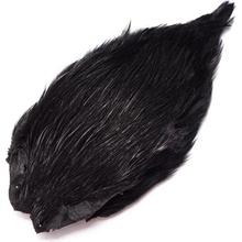 Veniard Indické Kohoutí Skalpy Indian Cock Capes Black