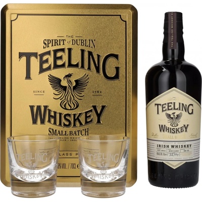 Teeling Small Batch 46% 0,7 l (darčekové balenie 2 poháre)