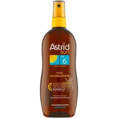 Astrid Sun olej na opaľovanie spray SPF6 200 ml