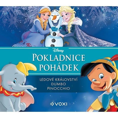 Disney - Ledové království, Dumbo, Pinocchio