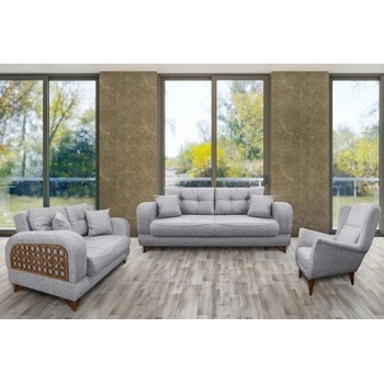 Image 1 of Мебелна фабрика НОВ ДОМ - гр. Ямбол Холова гарнитура Аванос 2 (1296)