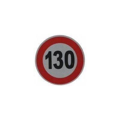 Romix Nálepka 130km reflexná priemer 150mm